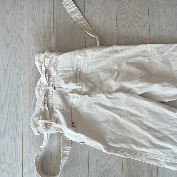 ALICE AND OLIVIA CARGO PANTS WAIST TIE 0 Belted - Picture 7 of 7